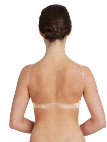 Clear Back Bra with Cups